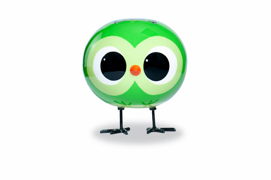 Owl - Green - Art by Mele
